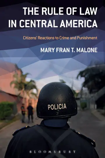 Cover of The Rule of Law in Central America