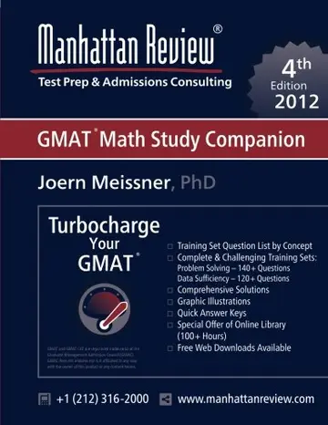 Cover of Manhattan Review Turbocharge your GMAT