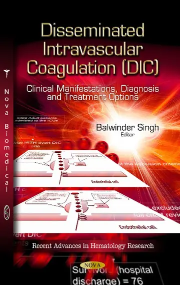 Cover of Disseminated Intravascular Coagulation Dic