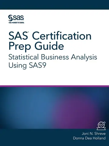 Cover of SAS Certification Prep Guide