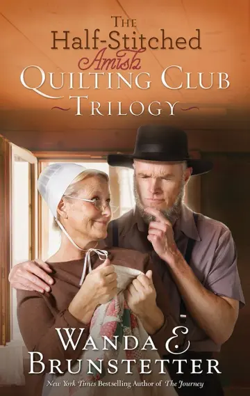 Cover of The Half-Stitched Amish Quilting Club Trilogy