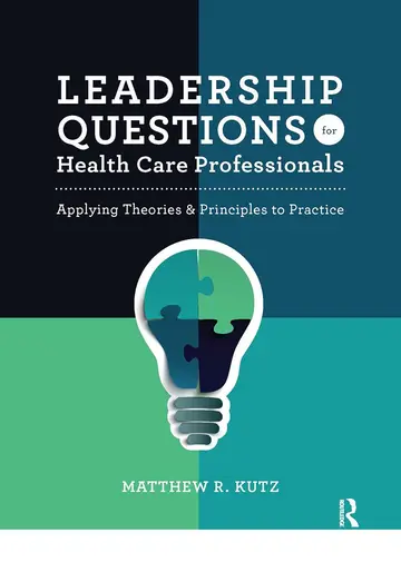 Cover of Leadership Questions for Health Care Professionals