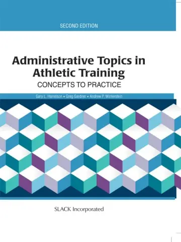 Cover of Administrative Topics in Athletic Training