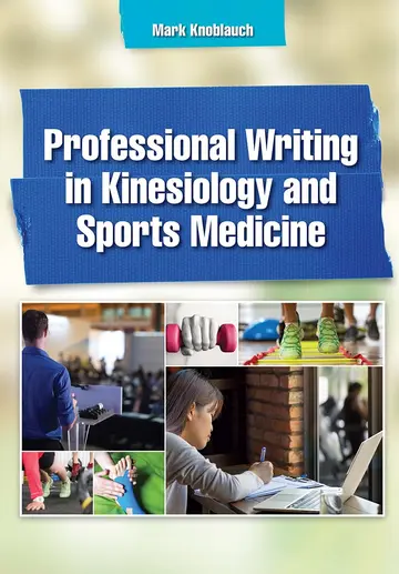 Cover of Professional Writing in Kinesiology and Sports Medicine