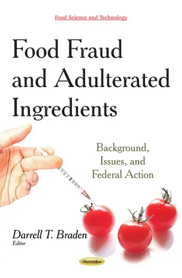 Cover of Food Fraud and Adulterated Ingredients