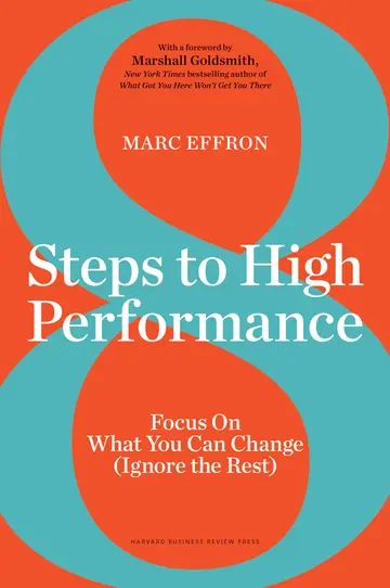 Cover of Steps to High Performance