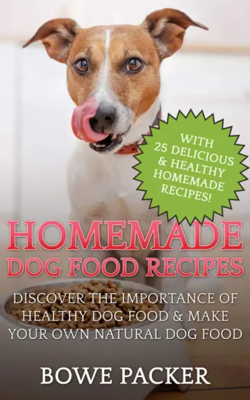 Cover of Homemade Dog Food Recipes