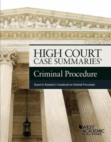 Cover of Criminal Procedure, Keyed to Kamisar