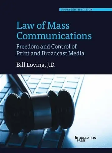 Cover of Law of Mass Communications