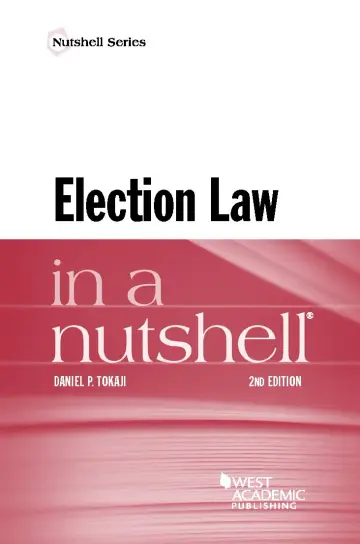 Cover of Election Law in a Nutshell