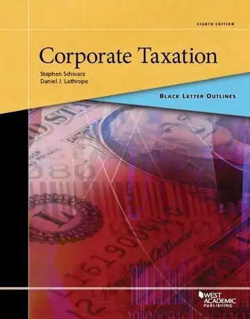 Cover of Black Letter Outline on Corporate Taxation