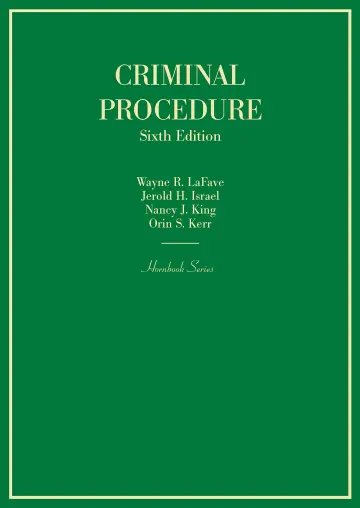 Cover of Criminal Procedure