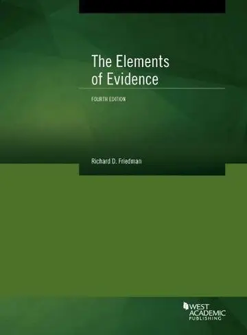 Cover of The Elements of Evidence