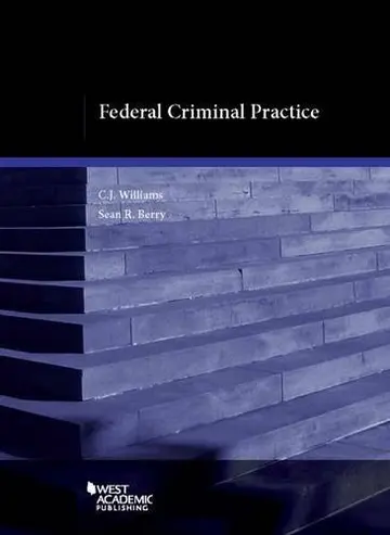 Cover of Federal Criminal Practice