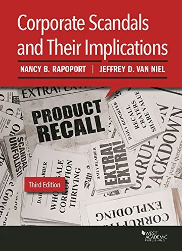 Cover of Corporate Scandals and Their Implications