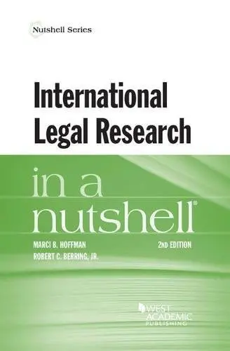 Cover of International Legal Research in a Nutshell