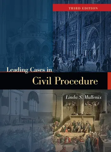Cover of Leading Cases in Civil Procedure