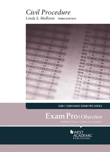 Cover of Exam Pro on Civil Procedure