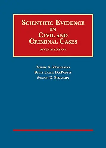 Cover of Scientific Evidence in Civil and Criminal Cases