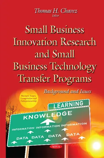 Cover of Small Business Innovation Research and Small Business Technology Transfer Programs
