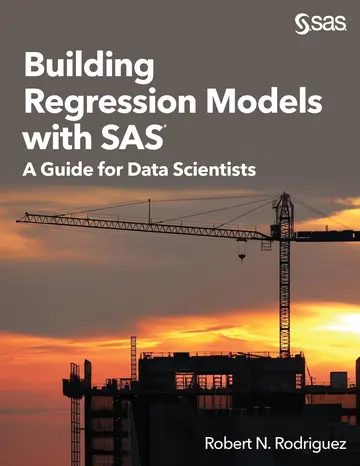 Cover of Building Regression Models with SAS