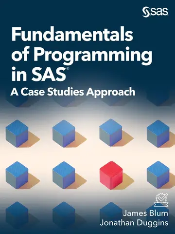 Cover of Fundamentals of Programming in SAS