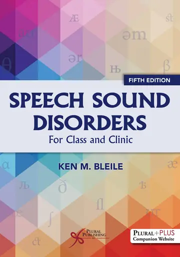 Cover of Speech Sound Disorders