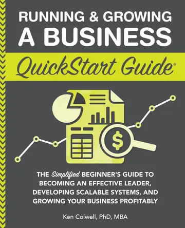Cover of Running & Growing a Business Quickstart Guide