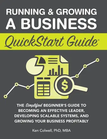 Cover of Running & Growing a Business QuickStart Guide