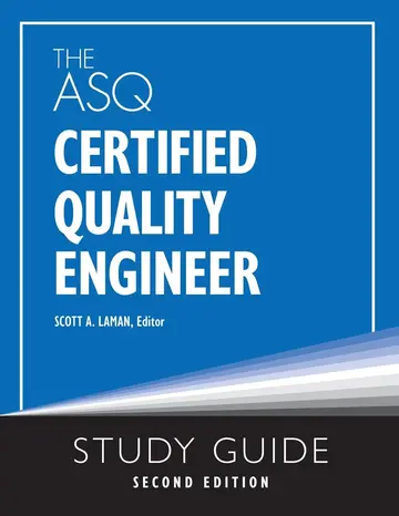 Cover of The ASQ Certified Quality Engineer Study Guide, Second Edition
