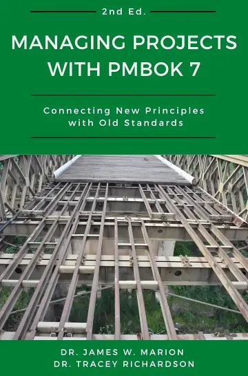 Cover of Managing Projects with Pmbok 7
