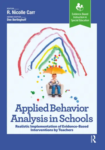 Cover of Applied Behavior Analysis in Schools