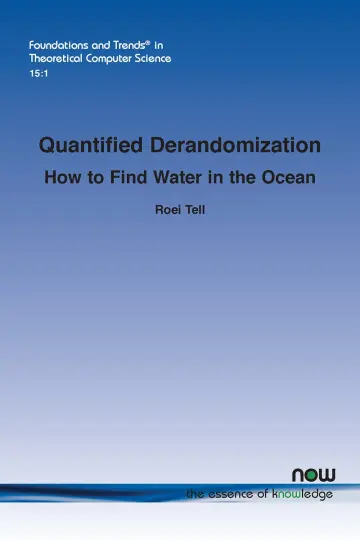 Cover of Quantified Derandomization