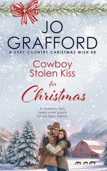 Cover of Cowboy Stolen Kiss for Christmas