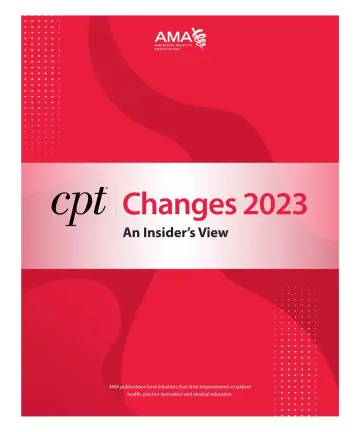 Cover of CPT Changes 2023