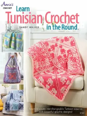 Cover of Learn Tunisian Crochet in the Round