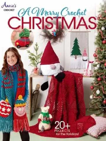 Cover of A Merry Crochet Christmas