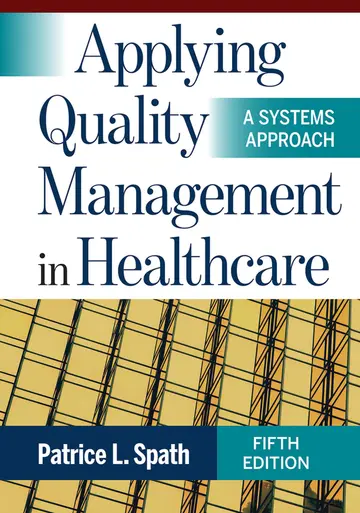 Cover of Applying Quality Management in Healthcare