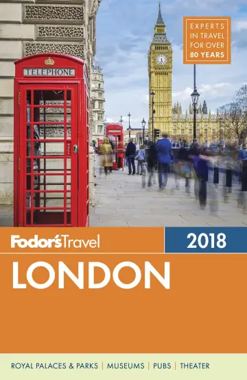 Cover of Fodor's London 2018