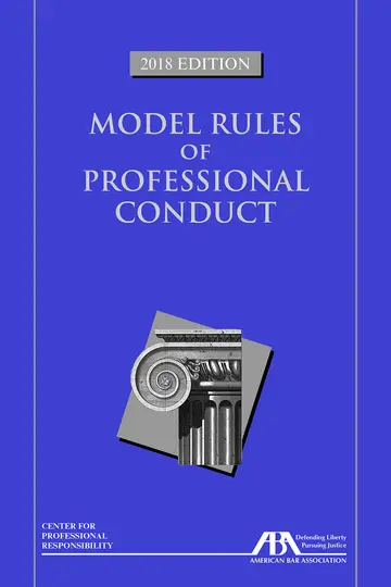 Cover of Model Rules of Professional Conduct