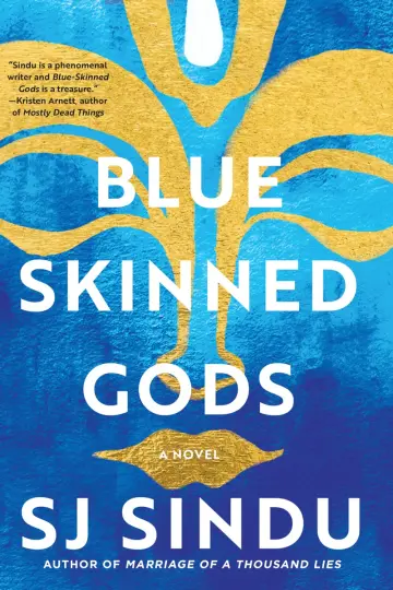 Cover of Blue-Skinned Gods