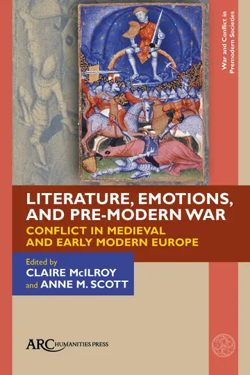 Cover of Literature, Emotions, and Pre-Modern War