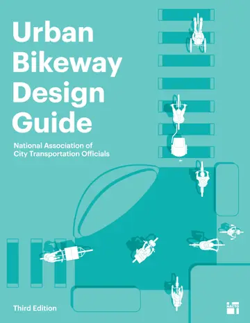 Cover of Urban Bikeway Design Guide