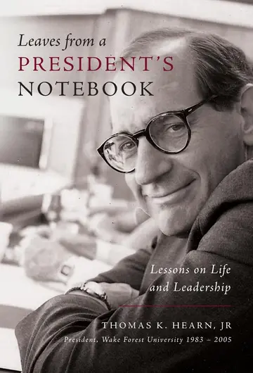 Cover of Leaves from a President's Notebook