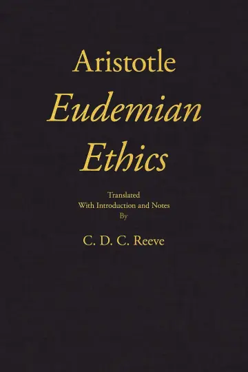 Cover of Eudemian Ethics