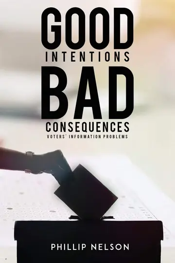 Cover of Good Intentions-Bad Consequences