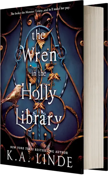 Cover of Wren in the Holly Library {standard Ed}