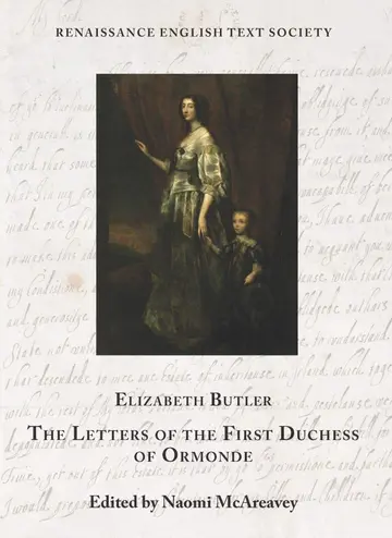 Cover of The Letters of the First Duchess of Ormonde