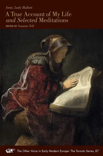 Cover of A True Account of My Life and Selected Meditations