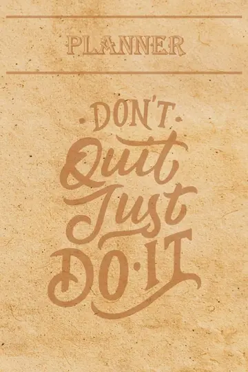 Cover of Undated Weekly Planner "Quotes"